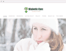 Tablet Screenshot of diabeticcareservices.com